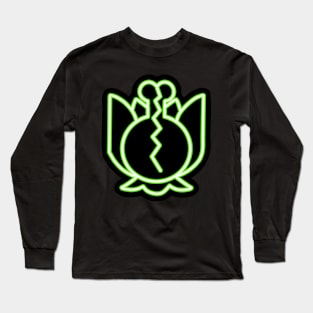 Neon Plant Symbol Long Sleeve T-Shirt